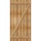 Ekena Millwork Joined Board-n-Batten Shutters w/Z-Bar, Rough Sawn Western Red Cedar, 32 1/4W x 63H, PR RBJ06Z32X063RWR - alternate 3